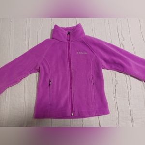 Girls XXS Pink Purple Columbia Jacket